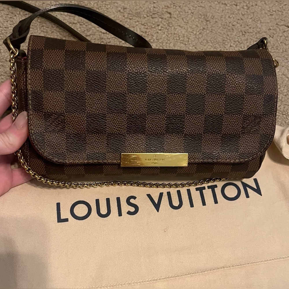Amazing Condition Louis Vuitton Damier Ebene Favorite PM Discontinued - Picture 12 of 13